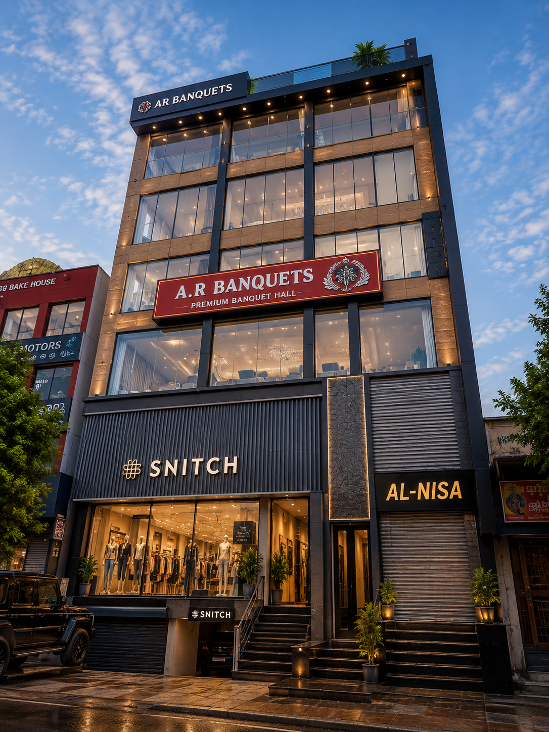 A.R Banquets — commercial construction project in Hyderabad by AR Builders & Developers Hyderabad