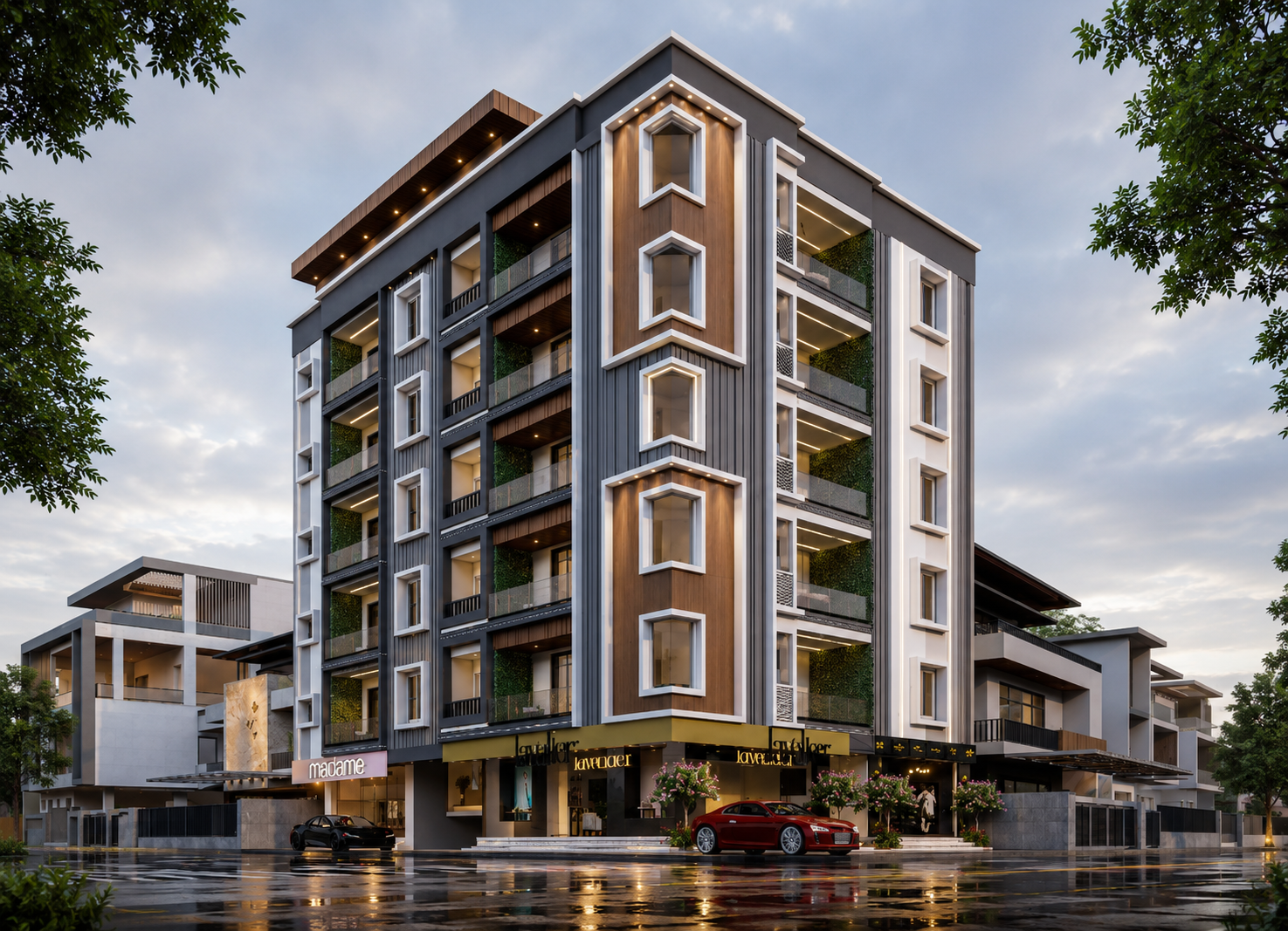 Anandnagar Residences — residential construction project in Anandnagar, Banjara Hills, Hyderabad by AR Builders & Developers Hyderabad